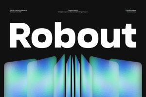 Robout – Soft Robot Estate Branding Geometric Font