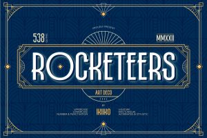 Rocketeers – Art Deco Type