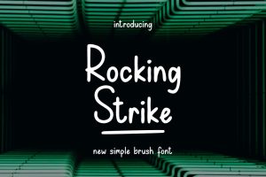 Rocking Strike Font