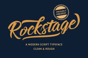 Rockstage – Retro Font