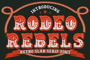 Rodeo Rebels – Display Typeface