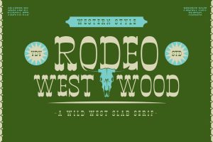 Rodeo Westwood Creative Font