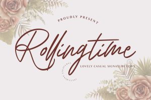 Rolling Time Elegant Signature