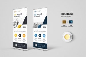 Roll-Up Banner Template