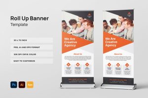 Roll-up Banner Template