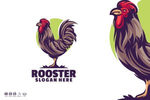 Rooster Logo Template