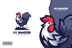 Rooster Logo Template