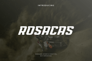 Rosacas – Sport Font