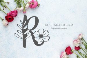 Rose Monogram