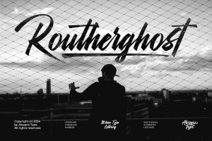 Routherghost – Urban Type Lettering