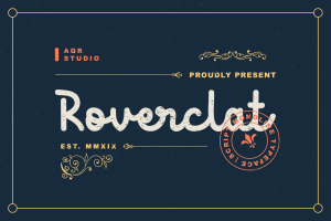 Roverclat Vintage Font