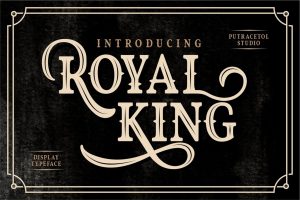 Royal King – Old Vintage Display Font