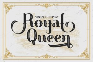 Royal Queen – Vintage Display Font