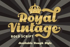 Royal Vintage – Bold Retro Font