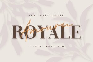 Royale Amoure Font Duo