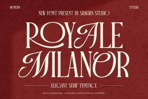 Royale Milanor – Elegant Serif
