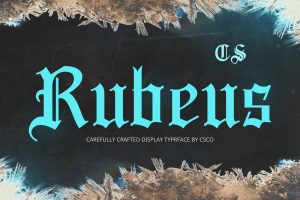 Rubeus – Old English Font