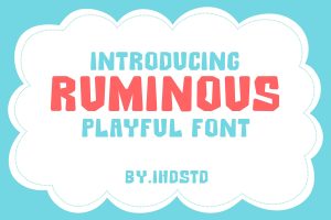 Ruminous Playful Font