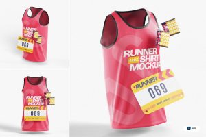 Runner Shirt Mockup