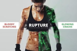 Rupture Effect Photoshop Action