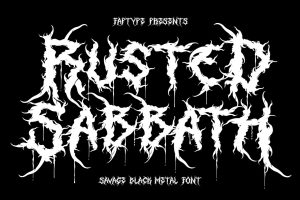 Rusted Sabbath | Black Metal Font