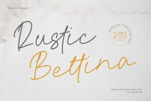 Rustic Bettina Script