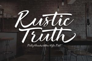 Rustic Truth – Script Font