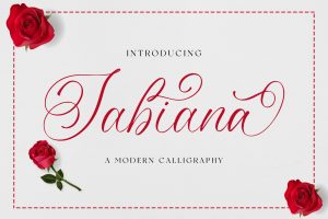 Sabiana – Wedding Font