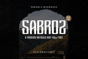 Sabroz – tall and modern artdeco