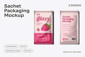 Sachet Mockup