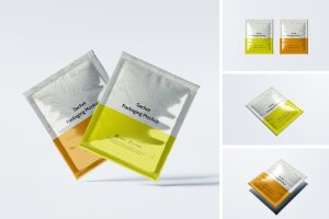 Sachet Packaging Mockup