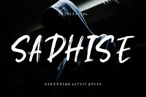 Sadhise Brush Business Font