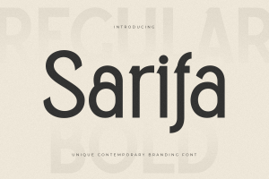 Safira – Unique Contemporary Branding Font