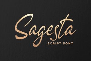 Sagesta – Luxury Script Font