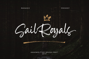 Sail Royals – Brush Signature