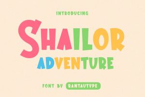 Sailor Adventure Playful Font