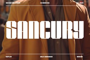 Sancury Modern Bold Font