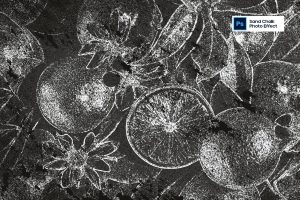 Sand Chalk Photo Effect