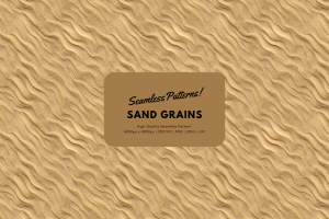 Sand Grains Seamless Pattern