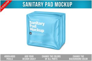 Sanitary Pad Mockup