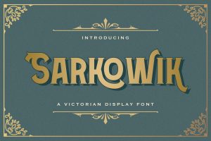 Sarkowik – Victorian Style Font