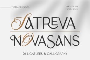Satreva Nova Sans Font