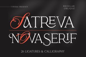 Satreva Nova Serif Font
