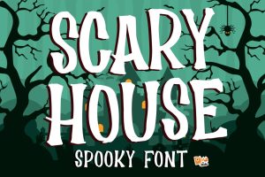 Scary House – Spooky Font