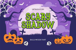 Scary Shadow – Halloween Font