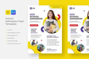 School Admission Flyer