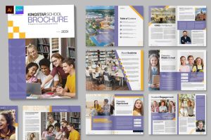 School Brochure Template