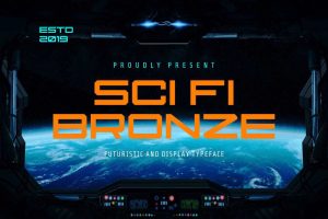 Sci Fi Bronze – Modern And Futuristic Font