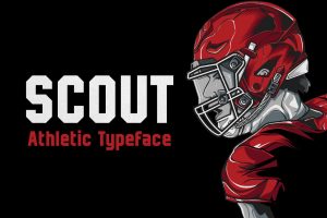 Scout – Athletic Typeface