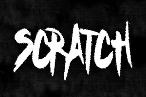 SCRATCH METAL FONT
